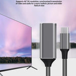 Cavo Type-C a HDMI per sincronizzazione video e audio 4K