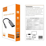 Cavo Type-C a HDMI per sincronizzazione video e audio 4K