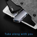 HC-13FL Multi-port Docking Station Type-C / USB-A to USB 3.0 / 2.0, SD TF Card Reader, HC-13FL