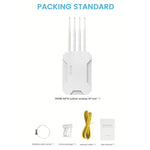 Access point wireless per esterni WiFi 6 HW1800S, router Gigabit dual band impermeabile da 1800 Mbps., US Plug, EU Plug, UK Plug, AU Plug
