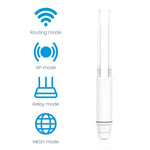 HW1800Y IP67 Waterproof Outdoor AP Repeater WiFi 6 AX1800 2.4 / 5.8G Dual Band MESH Router, US Plug, EU Plug, UK Plug, AU Plug