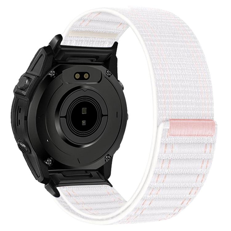 Cinturino per orologio in nylon con texture ondulata e chiusura a strappo a sgancio rapido., For Garmin 26mm, For Garmin 22mm