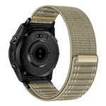 Cinturino per orologio in nylon con texture ondulata e chiusura a strappo a sgancio rapido., For Garmin 20mm
