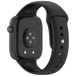 Cinturino per orologio in silicone tinta unita con fibbia a rovescio., For Honor Watch X5i