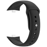 Cinturino per orologio in silicone tinta unita con fibbia a rovescio., For Honor Watch X5i