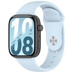 Cinturino per orologio in silicone tinta unita con fibbia a rovescio., For Honor Watch X5i