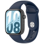 Cinturino per orologio in silicone tinta unita con fibbia a rovescio., For Honor Watch X5i