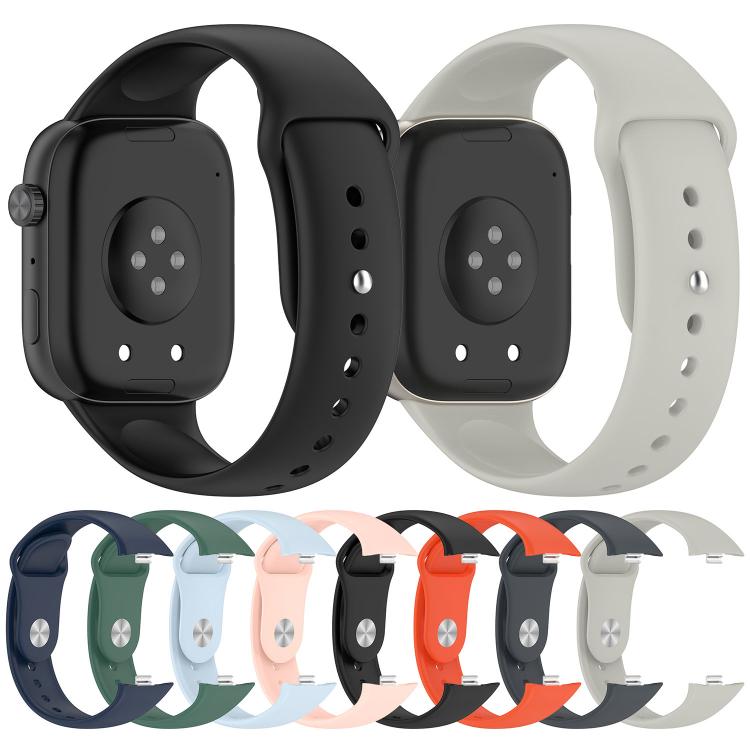 Cinturino per orologio in silicone tinta unita con fibbia a rovescio., For Honor Watch X5i