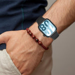 Cinturino per orologio in silicone tinta unita con fibbia a rovescio., For Honor Watch X5i