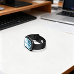 Cinturino per orologio in silicone tinta unita con fibbia a rovescio., For Honor Watch X5i
