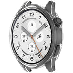 Custodia protettiva per orologio in policarbonato cavo a copertura parziale, For Xiaomi Watch S5 46mm