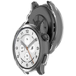 Custodia protettiva per orologio in policarbonato cavo a copertura parziale, For Xiaomi Watch S5 46mm