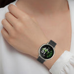 Cinturino per orologio in silicone tinta unita con fibbia ad ardiglione perforata., For Amazfit Active 3 Premium