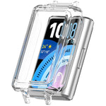 Custodia protettiva per orologio in policarbonato cavo a mezza copertura da 12 mm con design a barra a molla, For Huawei Band 11 Pro / 11 Pro NFC, For Huawei Band 11 / 11 NFC