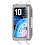 Custodia protettiva per orologio in policarbonato cavo a mezza copertura da 12 mm con design a barra a molla, For Huawei Band 11 Pro / 11 Pro NFC, For Huawei Band 11 / 11 NFC
