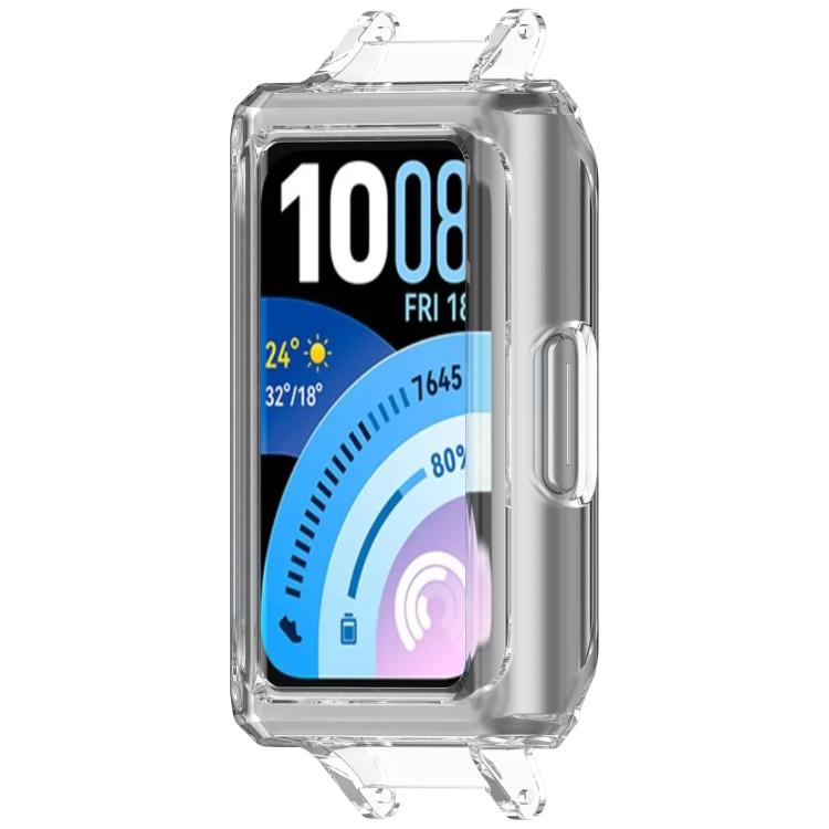 Custodia protettiva per orologio in policarbonato cavo a mezza copertura da 12 mm con design a barra a molla, For Huawei Band 11 Pro / 11 Pro NFC, For Huawei Band 11 / 11 NFC