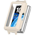Custodia protettiva per orologio in policarbonato cavo a mezza copertura da 12 mm con design a barra a molla, For Huawei Band 11 Pro / 11 Pro NFC, For Huawei Band 11 / 11 NFC