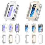 Custodia protettiva per orologio in policarbonato cavo a mezza copertura da 12 mm con design a barra a molla, For Huawei Band 11 Pro / 11 Pro NFC, For Huawei Band 11 / 11 NFC