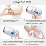 Epilatore a luce pulsata K_SKIN KD506A 5 livelli intensità