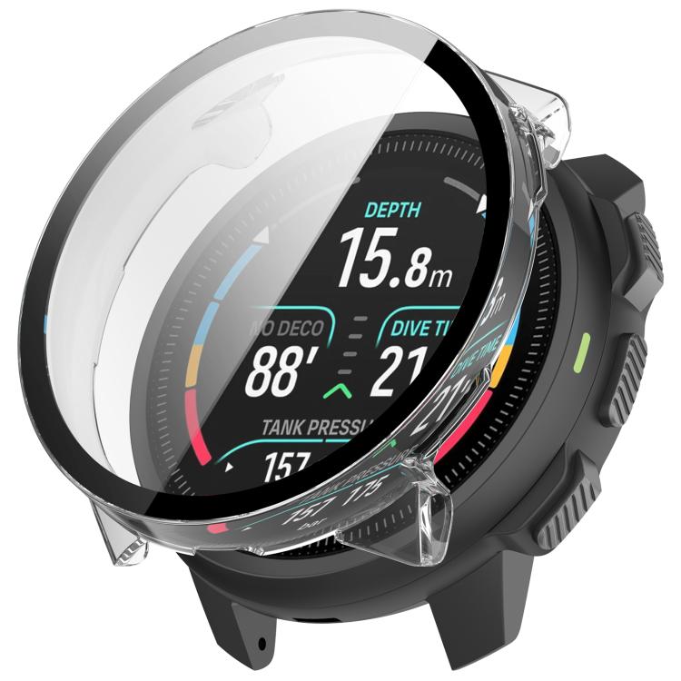 Pellicola in vetro temperato integrata nella custodia protettiva per orologio in PC, For Suunto Nautic S