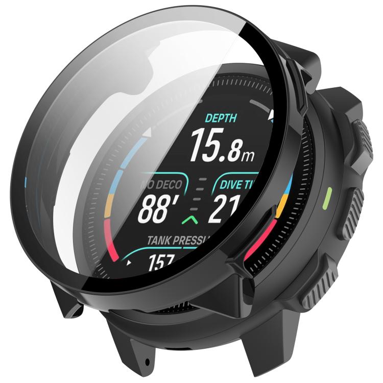 Pellicola in vetro temperato integrata nella custodia protettiva per orologio in PC, For Suunto Nautic S
