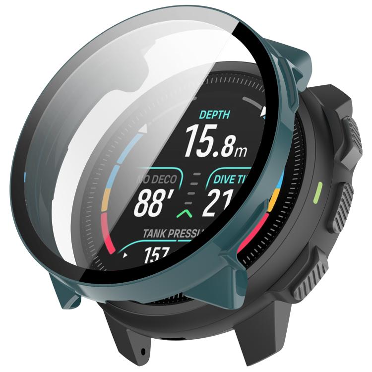 Pellicola in vetro temperato integrata nella custodia protettiva per orologio in PC, For Suunto Nautic S