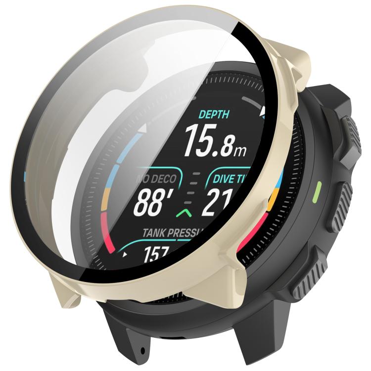 Pellicola in vetro temperato integrata nella custodia protettiva per orologio in PC, For Suunto Nautic S