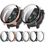 Pellicola in vetro temperato integrata nella custodia protettiva per orologio in PC, For Suunto Nautic S