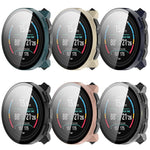 Pellicola in vetro temperato integrata nella custodia protettiva per orologio in PC, For Suunto Nautic S