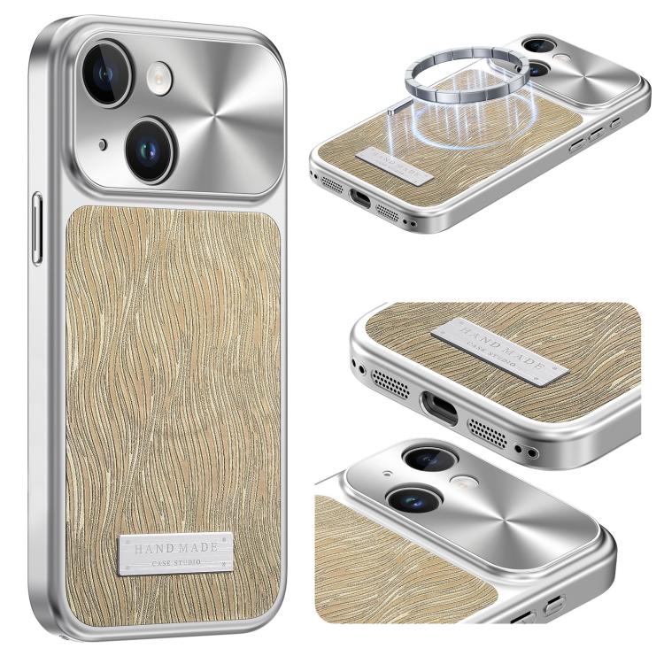 Custodia magnetica antiurto per telefono con motivo a onde d'acqua., For iPhone 13 Pro Max, For iPhone 13 Pro, For iPhone 13