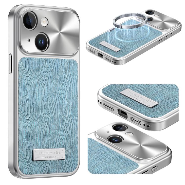 Custodia magnetica antiurto per telefono con motivo a onde d'acqua., For iPhone 13 Pro Max, For iPhone 13 Pro, For iPhone 13