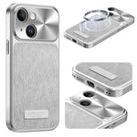 Custodia magnetica antiurto per telefono con motivo a onde d'acqua., For iPhone 15, For iPhone 14, For iPhone 14 Pro, For iPhone 14 Pro Max