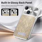 Custodia magnetica antiurto per telefono con motivo a onde d'acqua., For iPhone 15, For iPhone 14, For iPhone 14 Pro, For iPhone 14 Pro Max