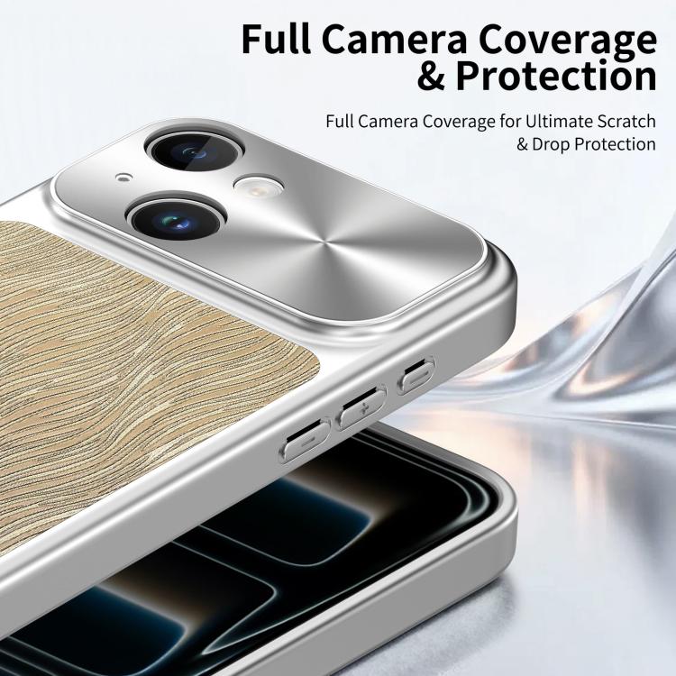 Custodia magnetica antiurto per telefono con motivo a onde d'acqua., For iPhone 15, For iPhone 14, For iPhone 14 Pro, For iPhone 14 Pro Max