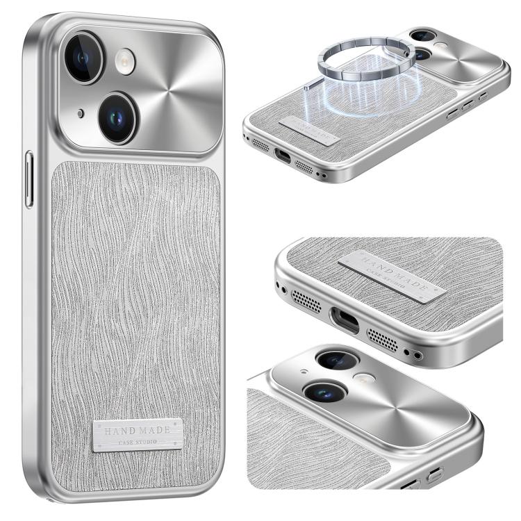 Custodia magnetica antiurto per telefono con motivo a onde d'acqua., For iPhone 15, For iPhone 14, For iPhone 14 Pro, For iPhone 14 Pro Max