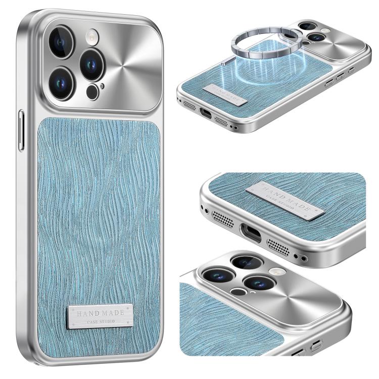 Custodia magnetica antiurto per telefono con motivo a onde d'acqua., For iPhone 13 Pro Max, For iPhone 13 Pro, For iPhone 13