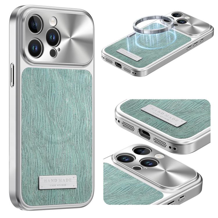 Custodia magnetica antiurto per telefono con motivo a onde d'acqua., For iPhone 15, For iPhone 14, For iPhone 14 Pro, For iPhone 14 Pro Max