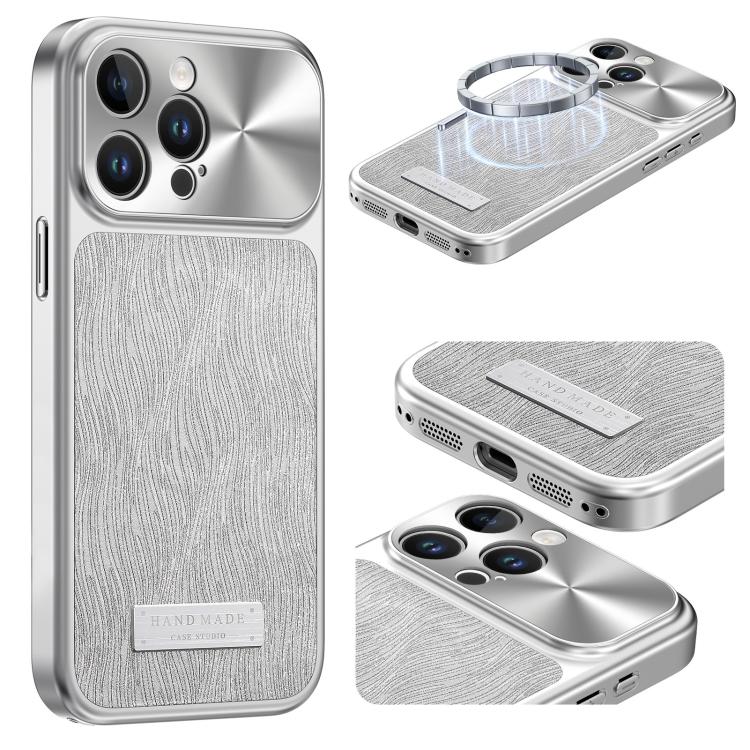 Custodia magnetica antiurto per telefono con motivo a onde d'acqua., For iPhone 15, For iPhone 14, For iPhone 14 Pro, For iPhone 14 Pro Max