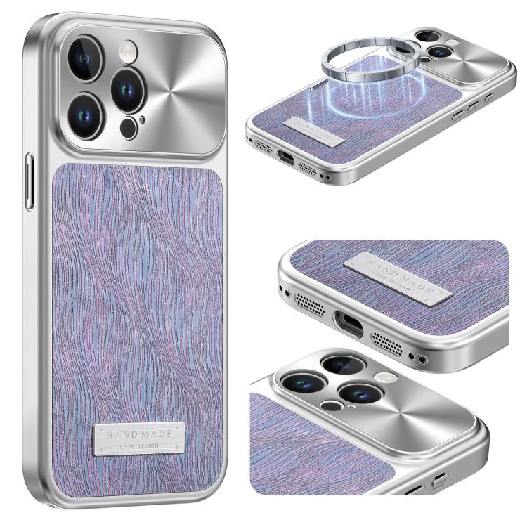 Custodia magnetica antiurto per telefono con motivo a onde d'acqua., For iPhone 16 Pro, For iPhone 16, For iPhone 15 Pro Max, For iPhone 15 Pro