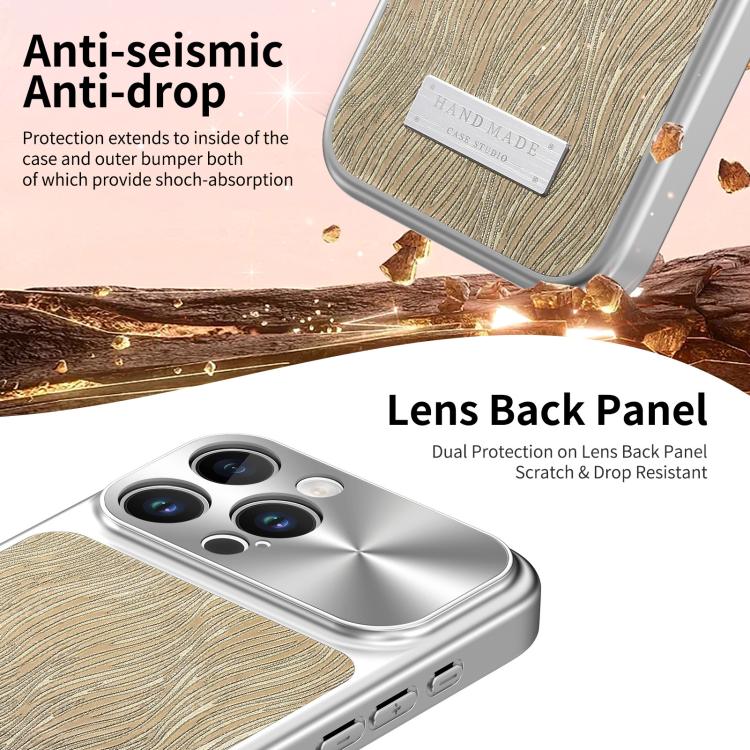 Custodia magnetica antiurto per telefono con motivo a onde d'acqua., For iPhone 13 Pro Max, For iPhone 13 Pro, For iPhone 13