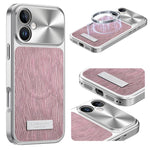 Custodia magnetica antiurto per telefono con motivo a onde d'acqua., For iPhone 16 Pro, For iPhone 16, For iPhone 15 Pro Max, For iPhone 15 Pro