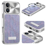 Custodia magnetica antiurto per telefono con motivo a onde d'acqua., For iPhone 17 Pro Max, For iPhone 17 Pro, For iPhone 17, For iPhone 16 Pro Max