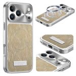 Custodia magnetica antiurto per telefono con motivo a onde d'acqua., For iPhone 17 Pro Max, For iPhone 17 Pro, For iPhone 17, For iPhone 16 Pro Max