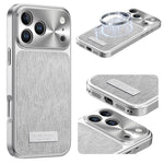 Custodia magnetica antiurto per telefono con motivo a onde d'acqua., For iPhone 17 Pro Max, For iPhone 17 Pro, For iPhone 17, For iPhone 16 Pro Max