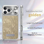 Custodia magnetica antiurto per telefono con motivo a onde d'acqua., For iPhone 17 Pro Max, For iPhone 17 Pro, For iPhone 17, For iPhone 16 Pro Max