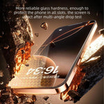 10 pellicole in vetro temperato HD antideflagranti e anti-impronta MOWL, For iPhone 11 Pro
