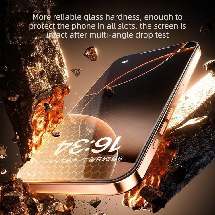 10 pellicole in vetro temperato HD antideflagranti e anti-impronta MOWL, For iPhone 11 Pro