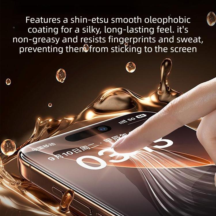 10 pellicole in vetro temperato HD antideflagranti e anti-impronta MOWL, For iPhone 11 Pro