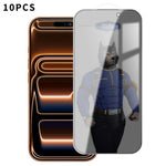 10 pezzi MOWL Pellicola in vetro temperato antideflagrante e anti-impronta per la privacy, For iPhone 17 Pro Max, For iPhone 17 Pro, For iPhone 17, For iPhone Air, For iPhone 16 Pro Max, For iPhone 16 Pro, For iPhone 16 Plus, For iPhone 16             ...