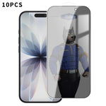 10 pezzi MOWL Pellicola in vetro temperato antideflagrante e anti-impronta per la privacy, For iPhone 17 Pro Max, For iPhone 17 Pro, For iPhone 17, For iPhone Air, For iPhone 16 Pro Max, For iPhone 16 Pro, For iPhone 16 Plus, For iPhone 16             ...